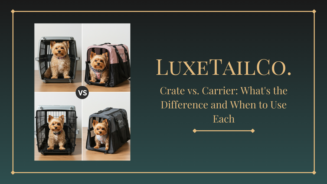 Crate vs. Carrier: What's the Difference and When to Use Each