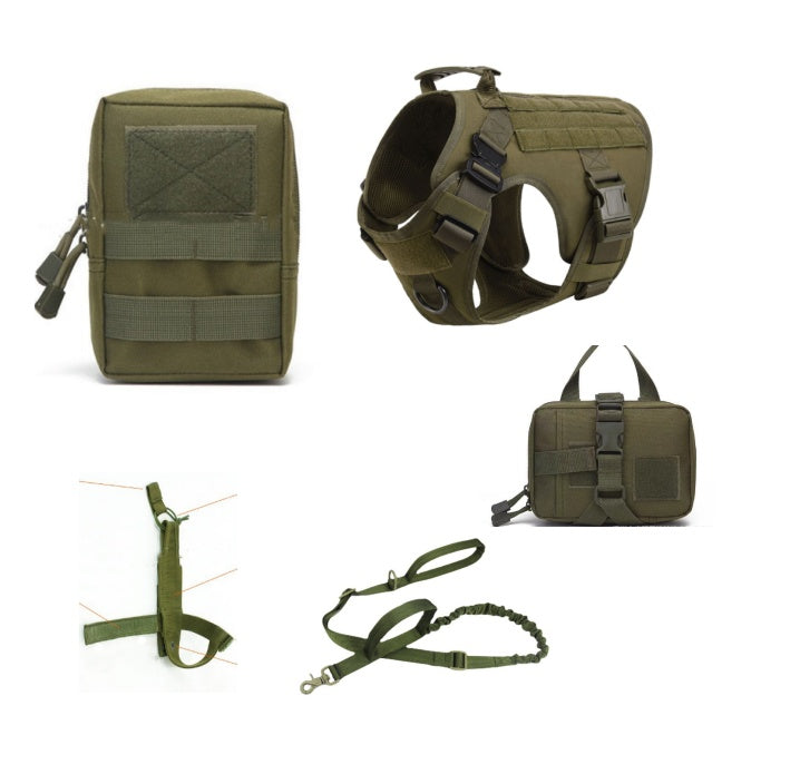 Premium Tactical Dog Harness for Maximum Control & Comfort