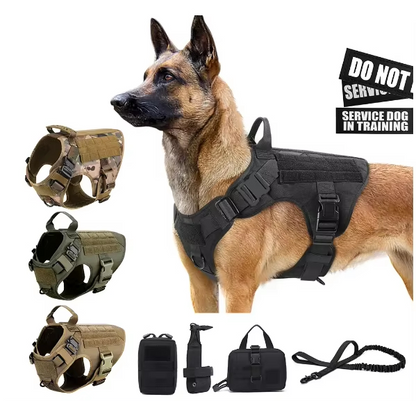 Premium Tactical Dog Harness for Maximum Control & Comfort